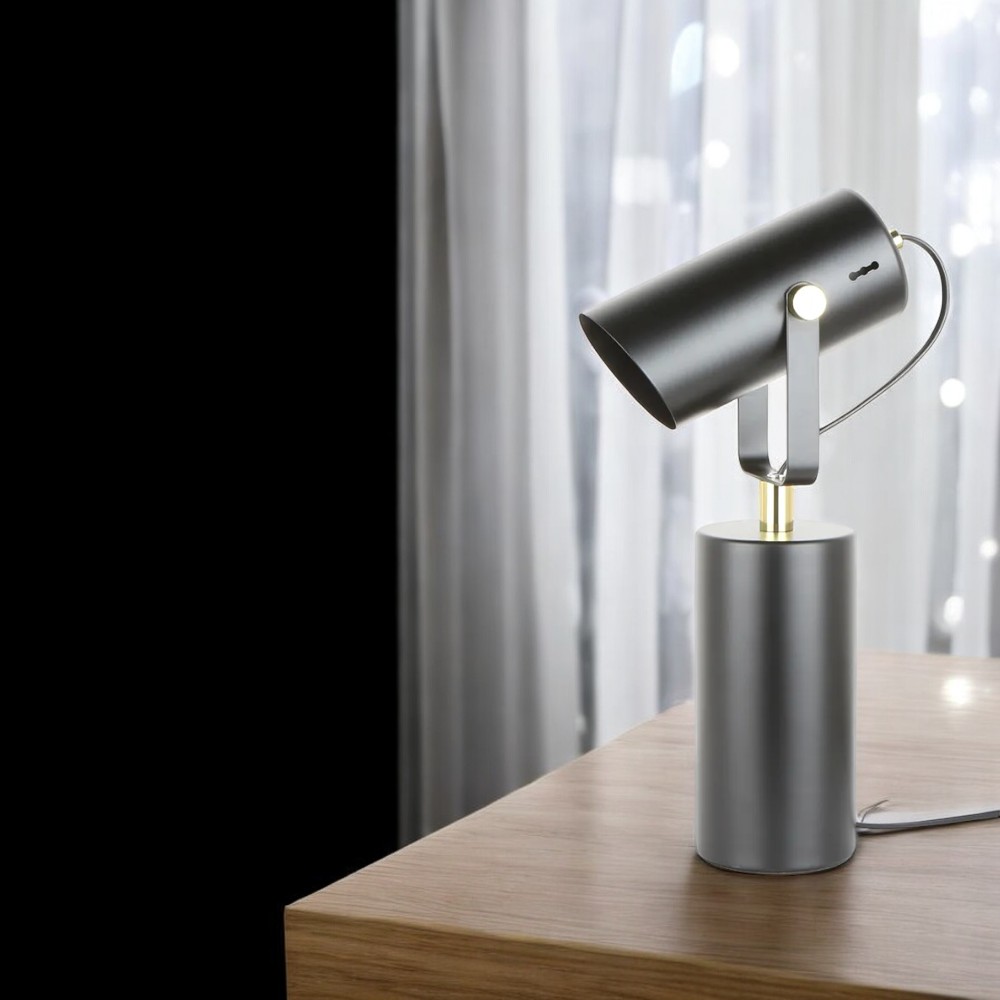 Lámpara de escritorio Charm negra