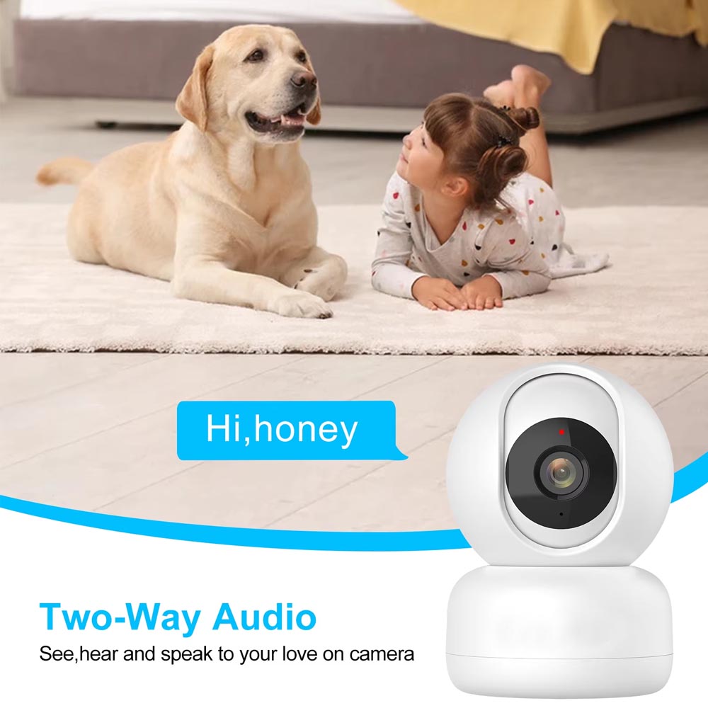 Cámara WiFi motorizada Sonar blanca Dexel Smart