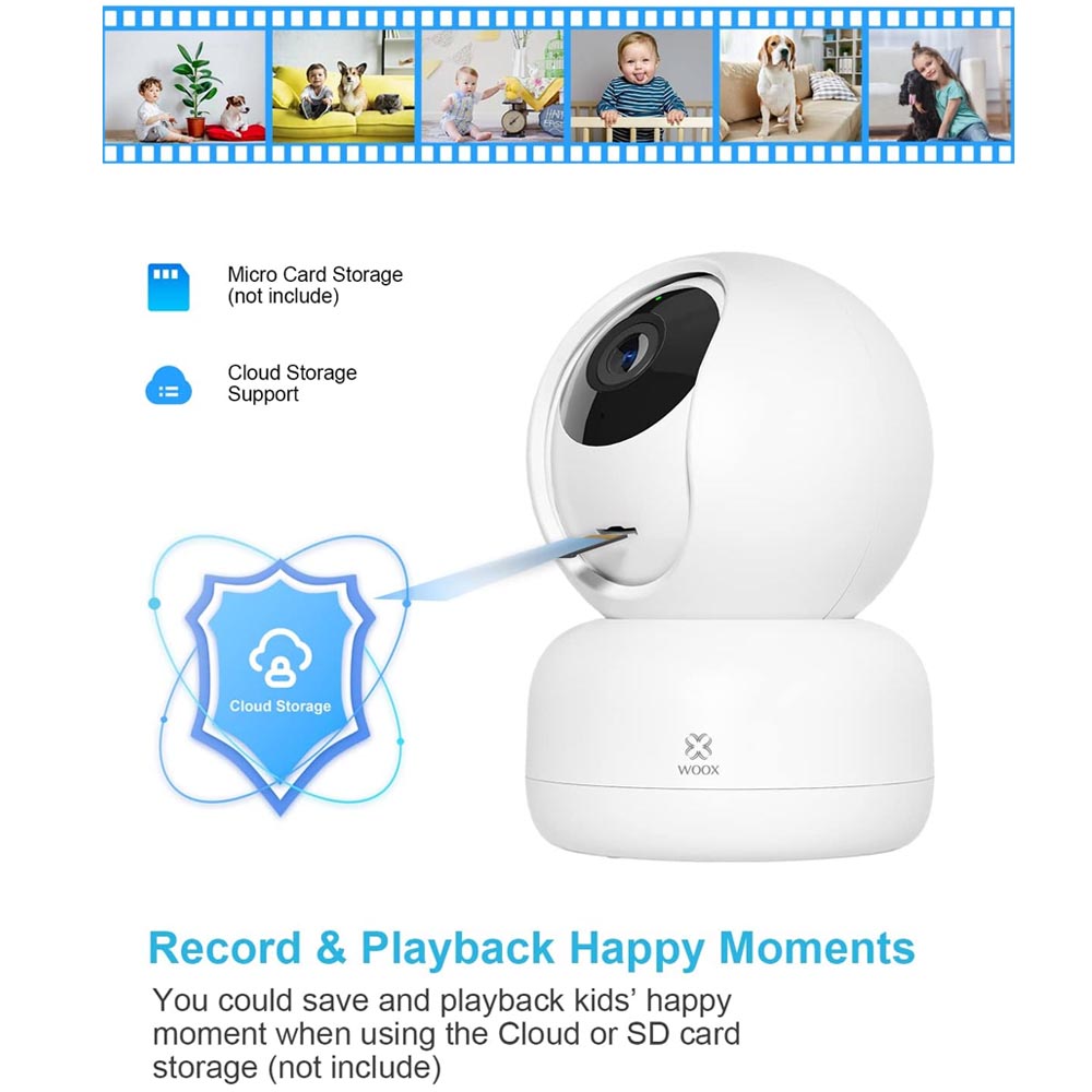 Cámara WiFi motorizada Sonar blanca Dexel Smart