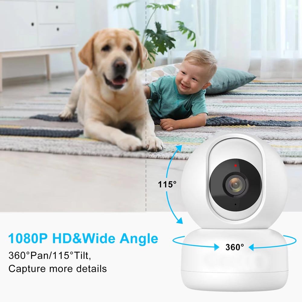 Cámara WiFi motorizada Sonar blanca Dexel Smart