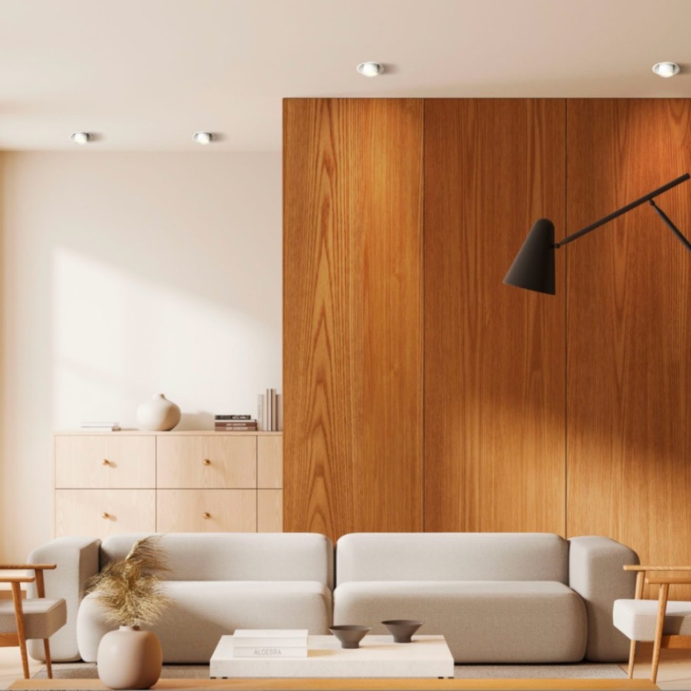 ODB empotrable tipo spot blanco redondo para GU10