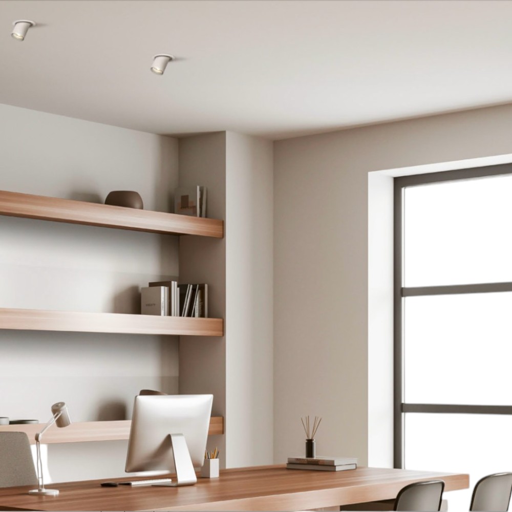 ODB empotrable tipo spot blanco redondo para GU10 Ø110mm