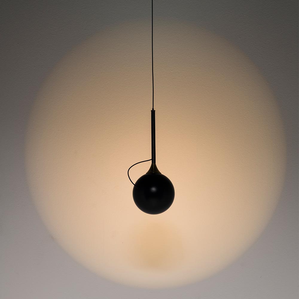 Lámpara led colgante con luz cálida