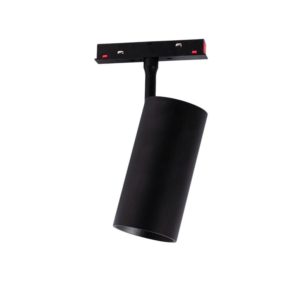 Spot led negro para Track magnetico 7W 4000K Ø35mm