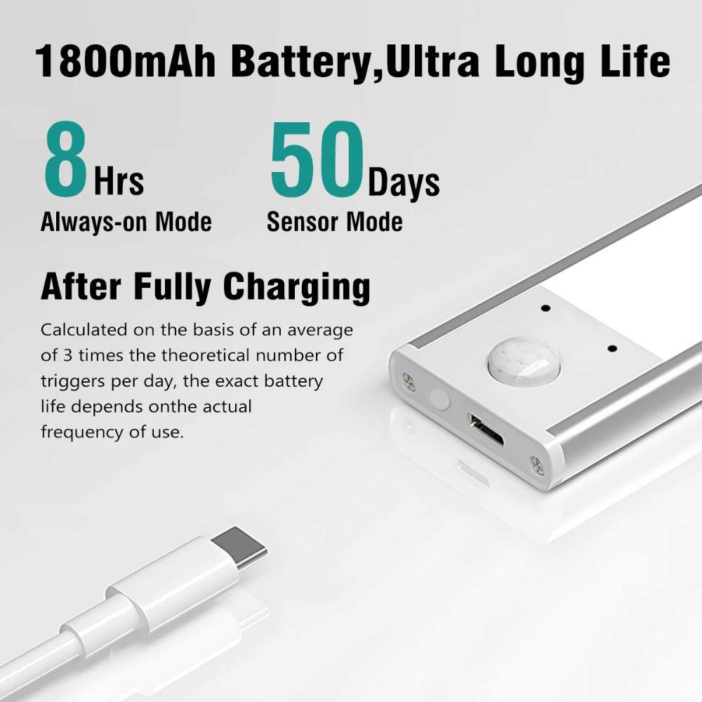 Luminaria recargable 3CCT con sensor movimiento + control
