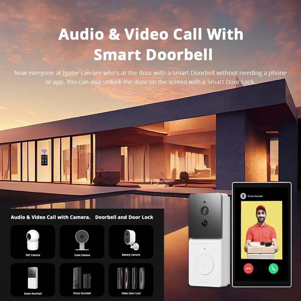Controlador pantalla touch Zigbee 3.0 con Alexa