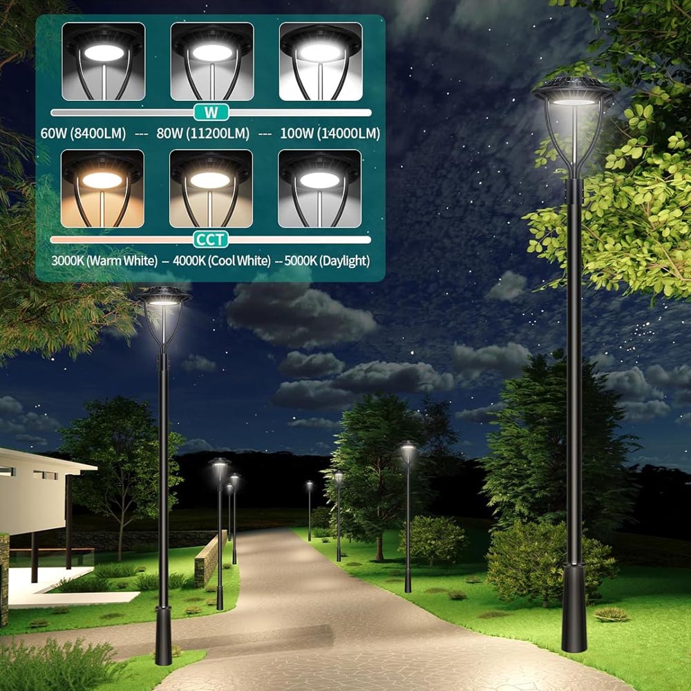 Lum ornamental led Area potencia y CCT seteable