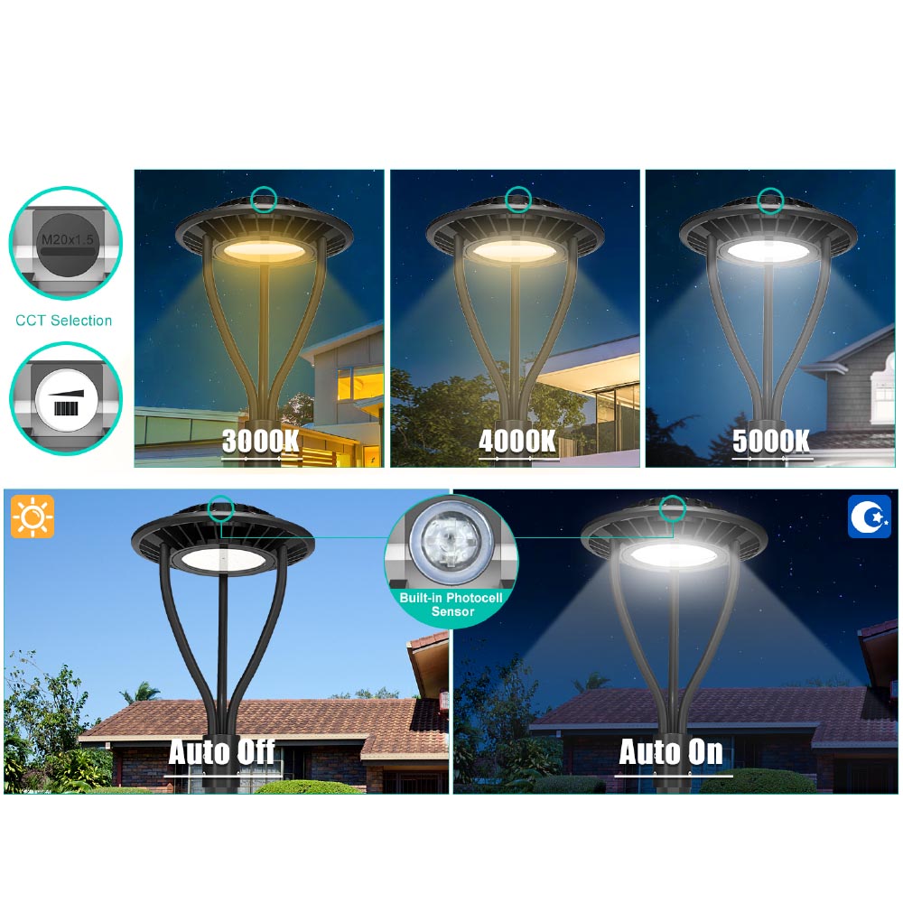 Lum ornamental led Area potencia y CCT seteable