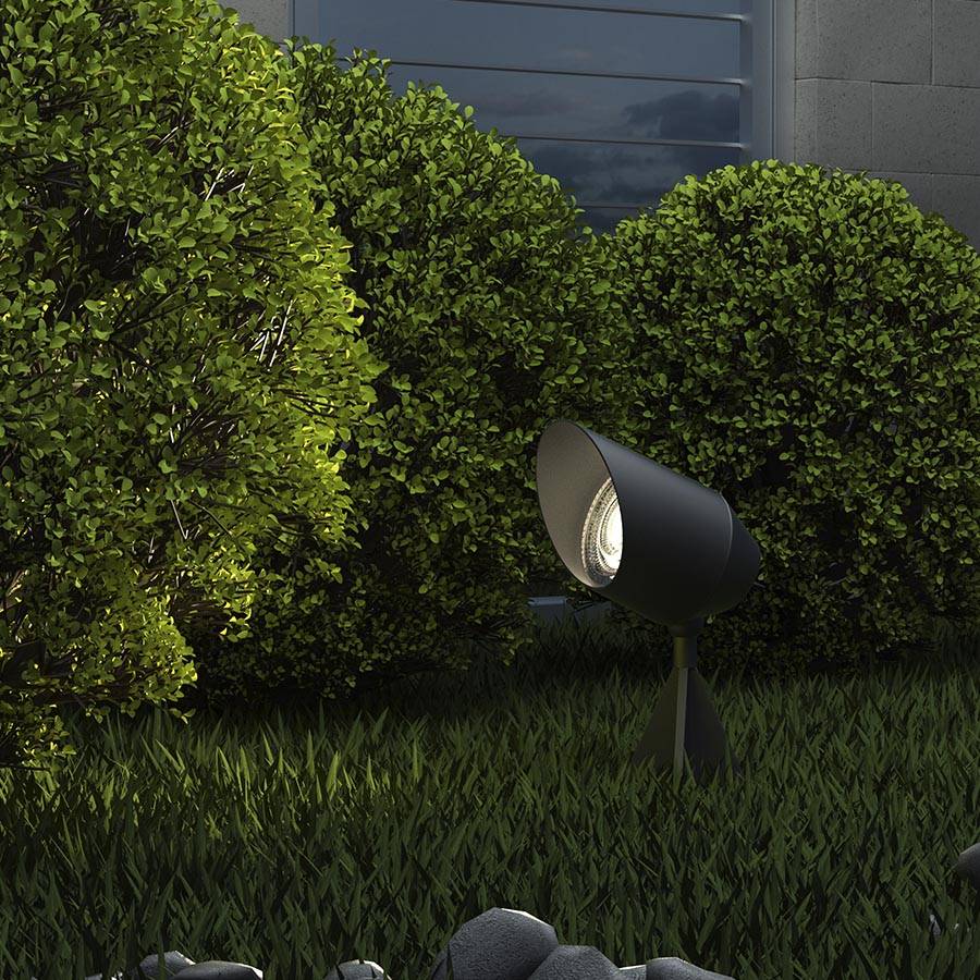 Luminaria led tipo estaca luz fría IP65