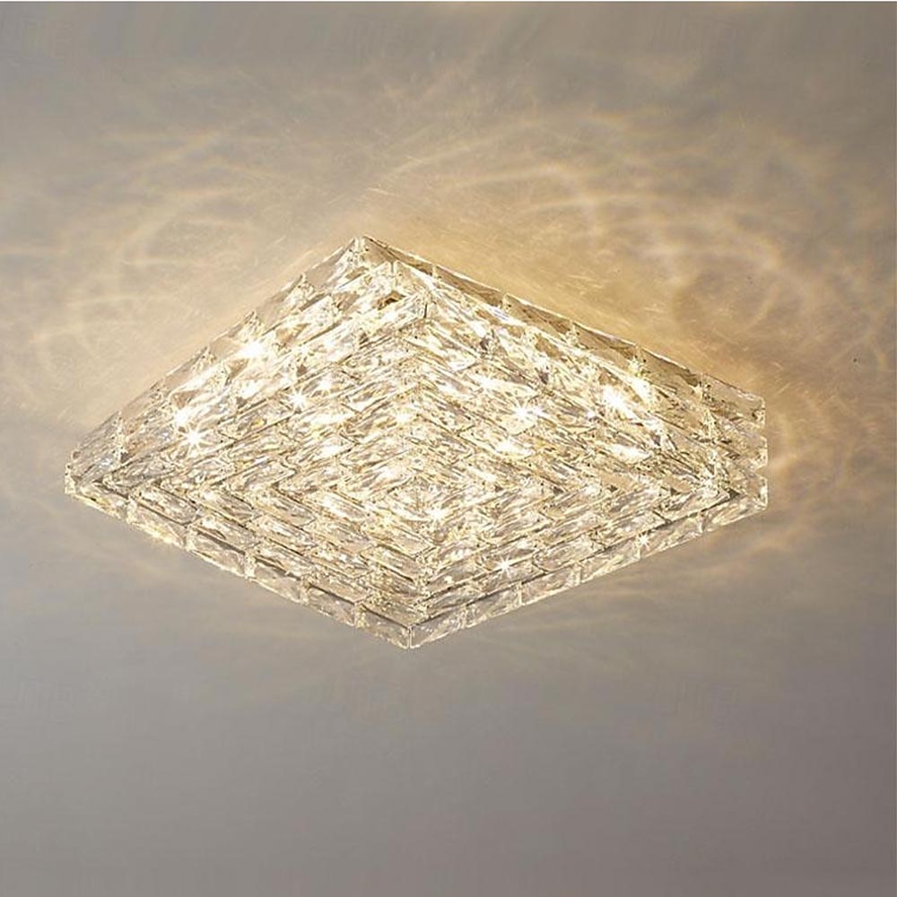 Lámpara led de tumbado Joss chrome con 3CCT