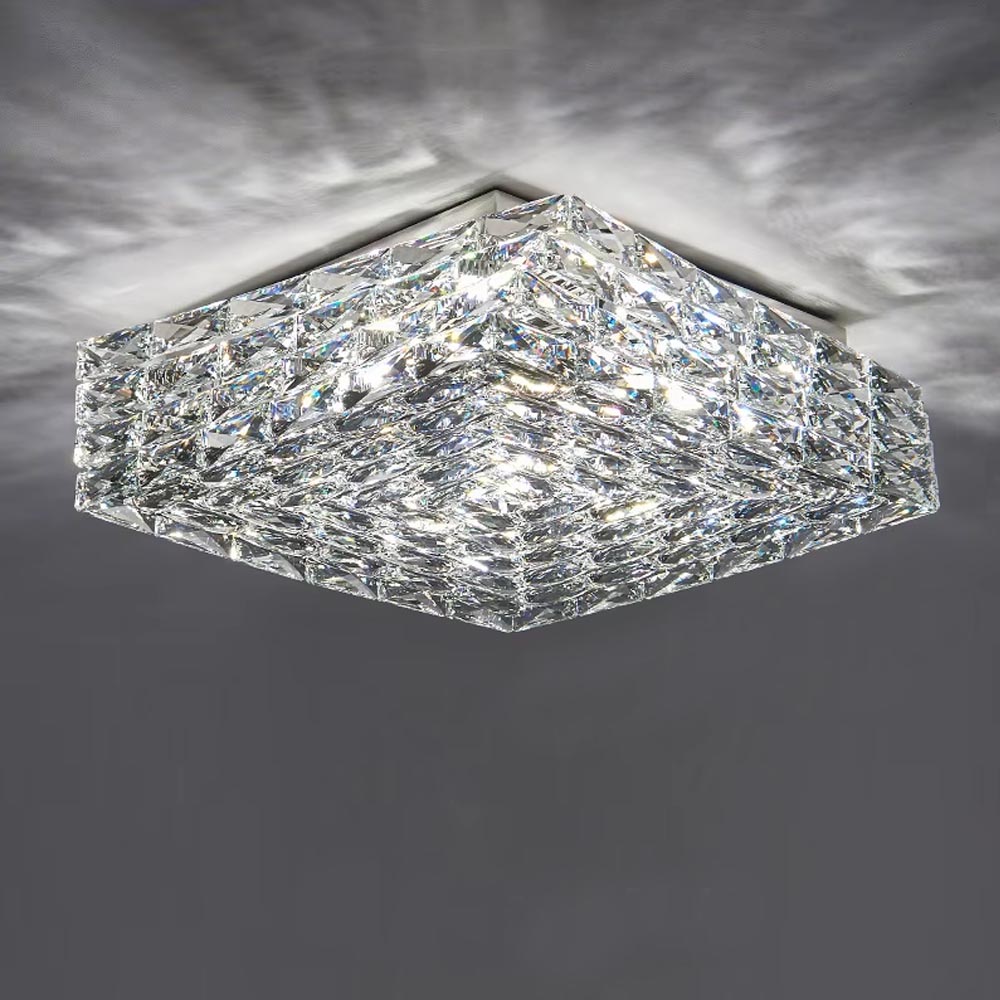 Lámpara led de tumbado Alessia chrome con 3CCT