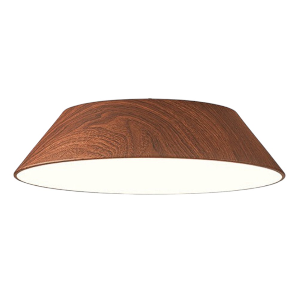 Lámpara led de techo Belly wood con 3CCT