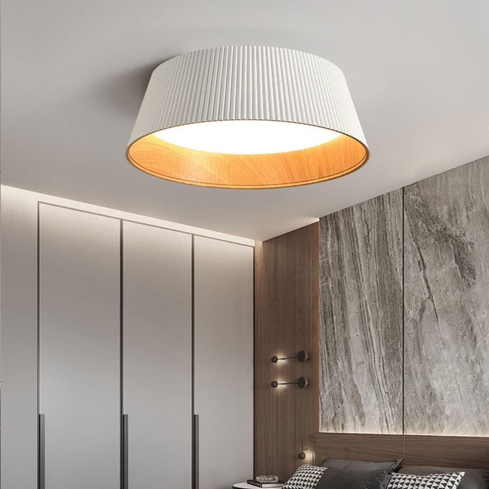 Lámpara led de techo Rosalie white/wood con 3CCT