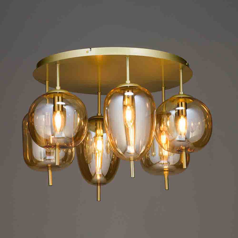 Lampara de tumbado Kaori 6 luces