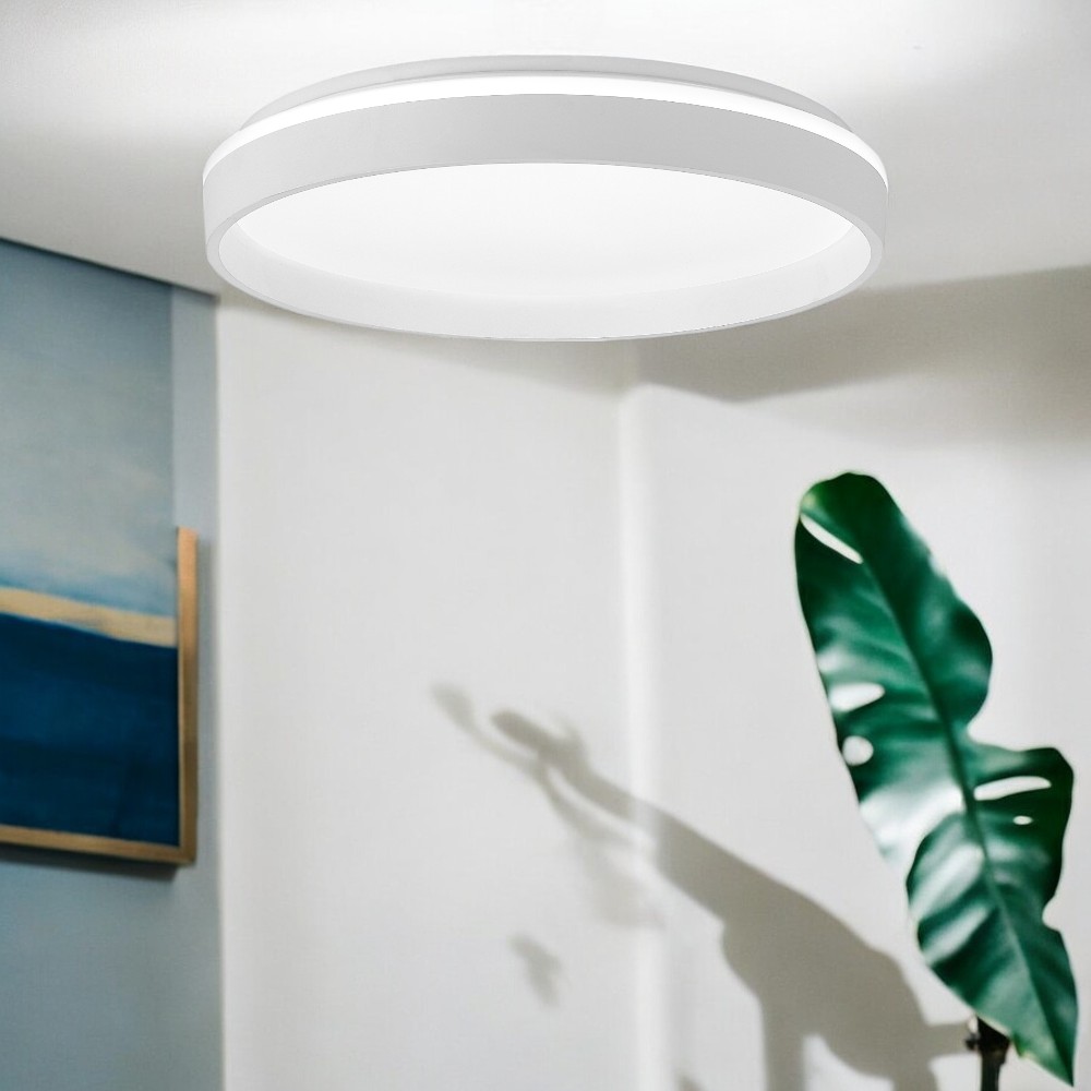 Plafón led 60W bidireccional blanco con 3CCT