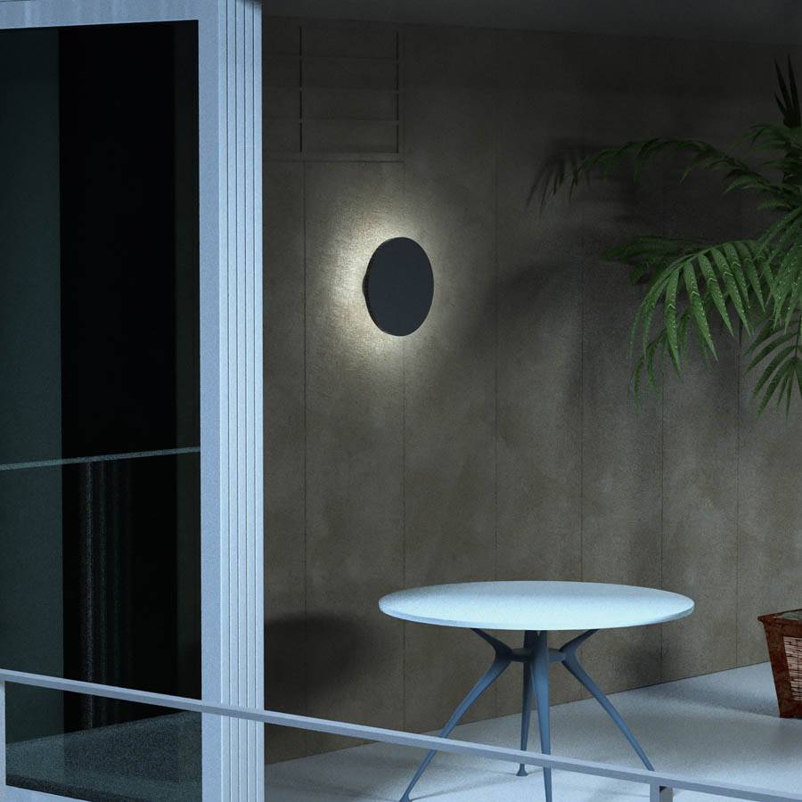 Luminaria led de pared eclipse 8W luz neutra