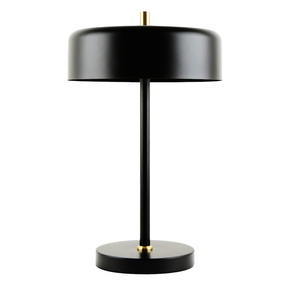 Lámpara de mesa moderna Macy black