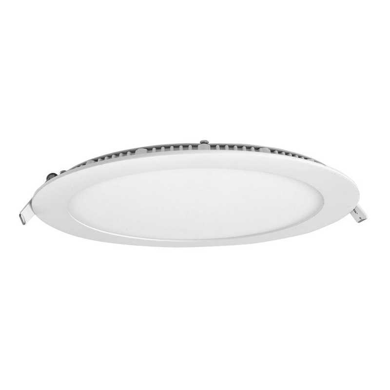 ODB LED FLAT REDONDO BLANCO 18W 6000K 100-265V FP>0.9 1440LM 120º 30000H 220X220X25 LEDEX