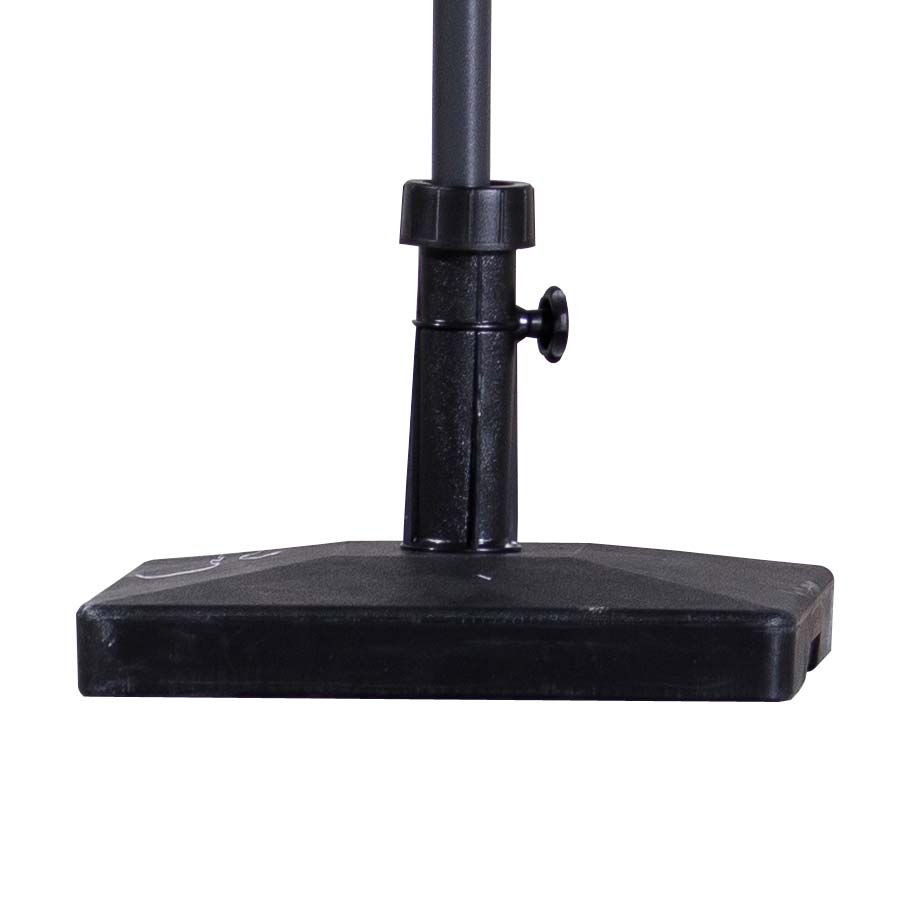 Base de cemento y plástico para parasol