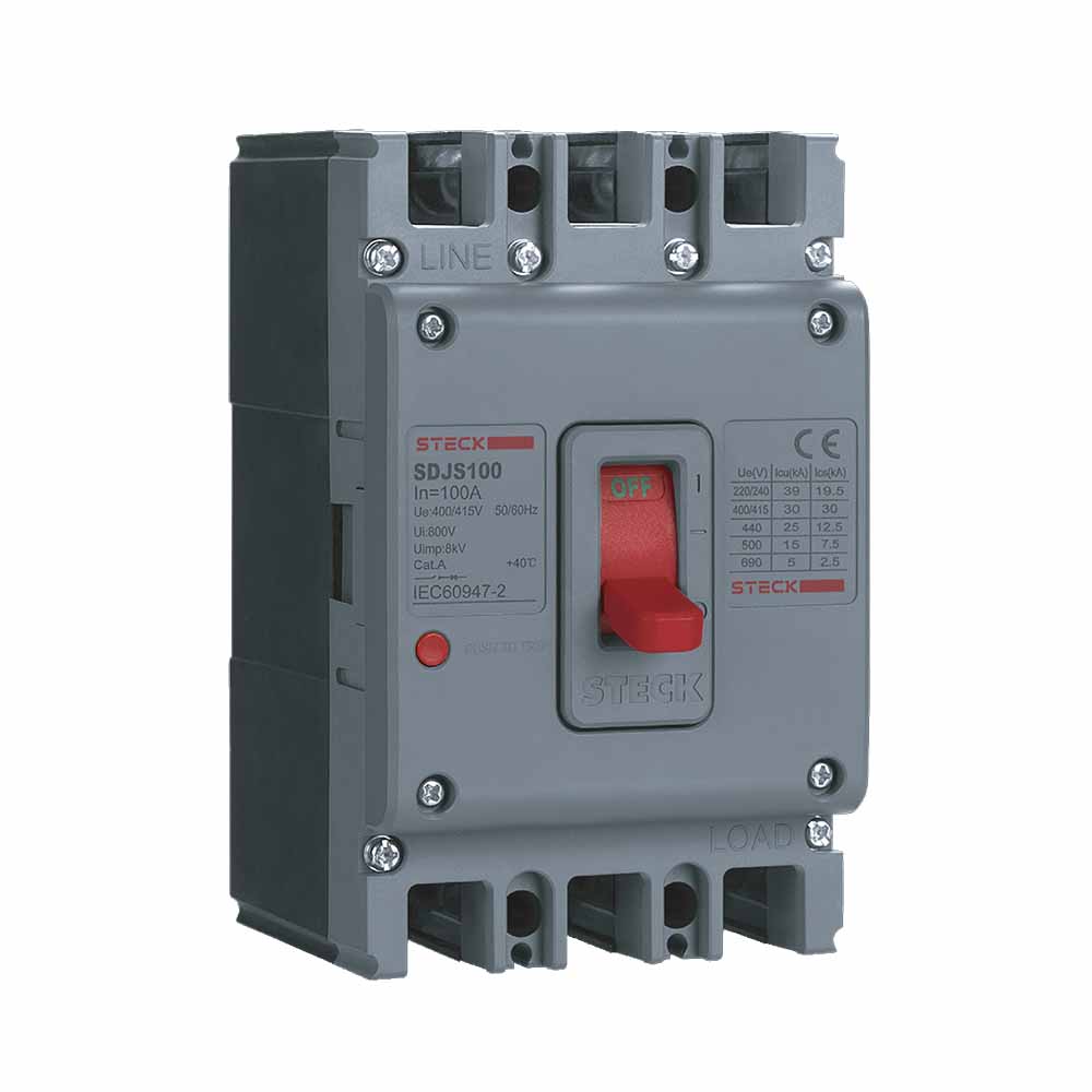 INTERRUPTOR AUTOMATICO CAJA MOLDEADA T100 3X100A 30KA RELE T