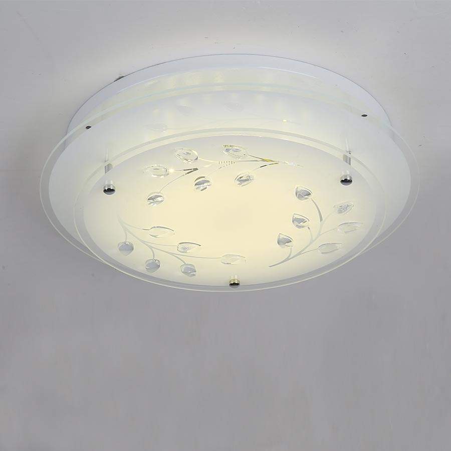 Plafón cuadrado 24cm Ramillas para módulo led