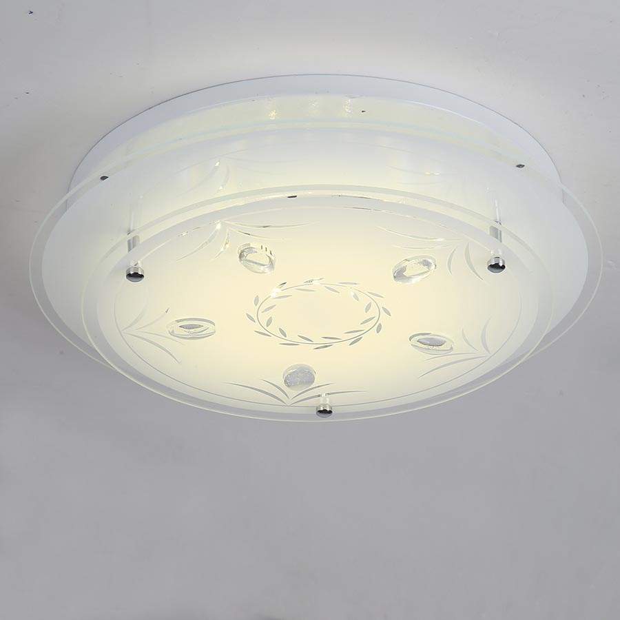 Plafón circular 34cm Ramas para módulo led