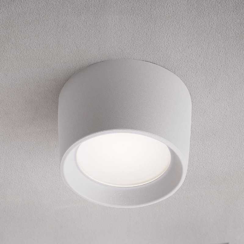 Luminaria de techo Livia 160 blanco IP55 para foco GX53