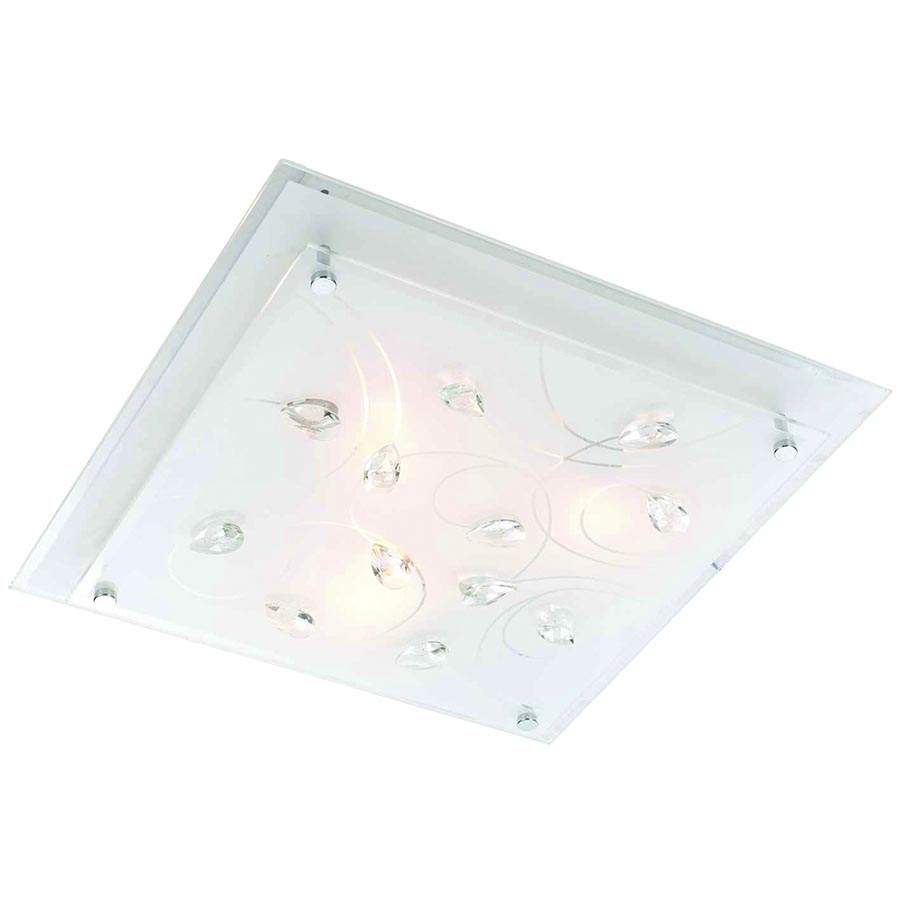 Plafón cuadrado 24cm Apliques para módulo led