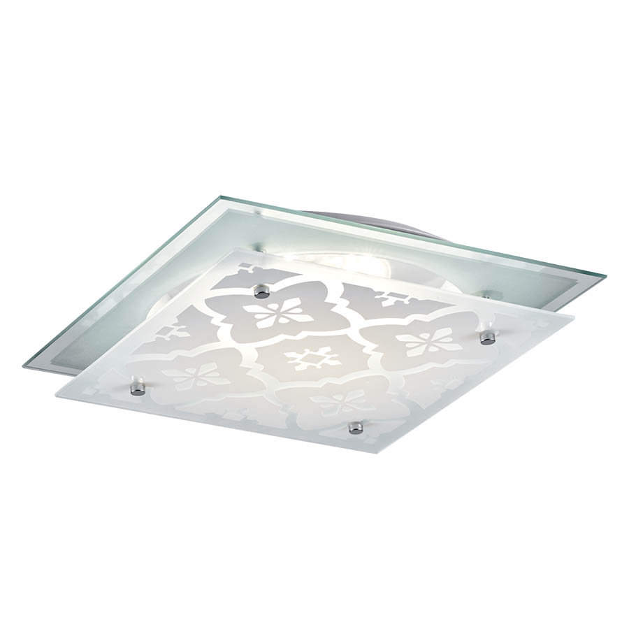 Plafón cuadrado 30cm Mosaic para módulo led