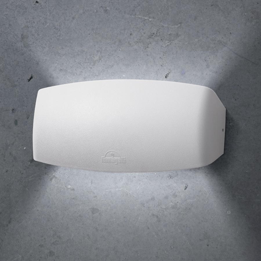 Luminaria de pared up&down Abram 270 blanco IP55
