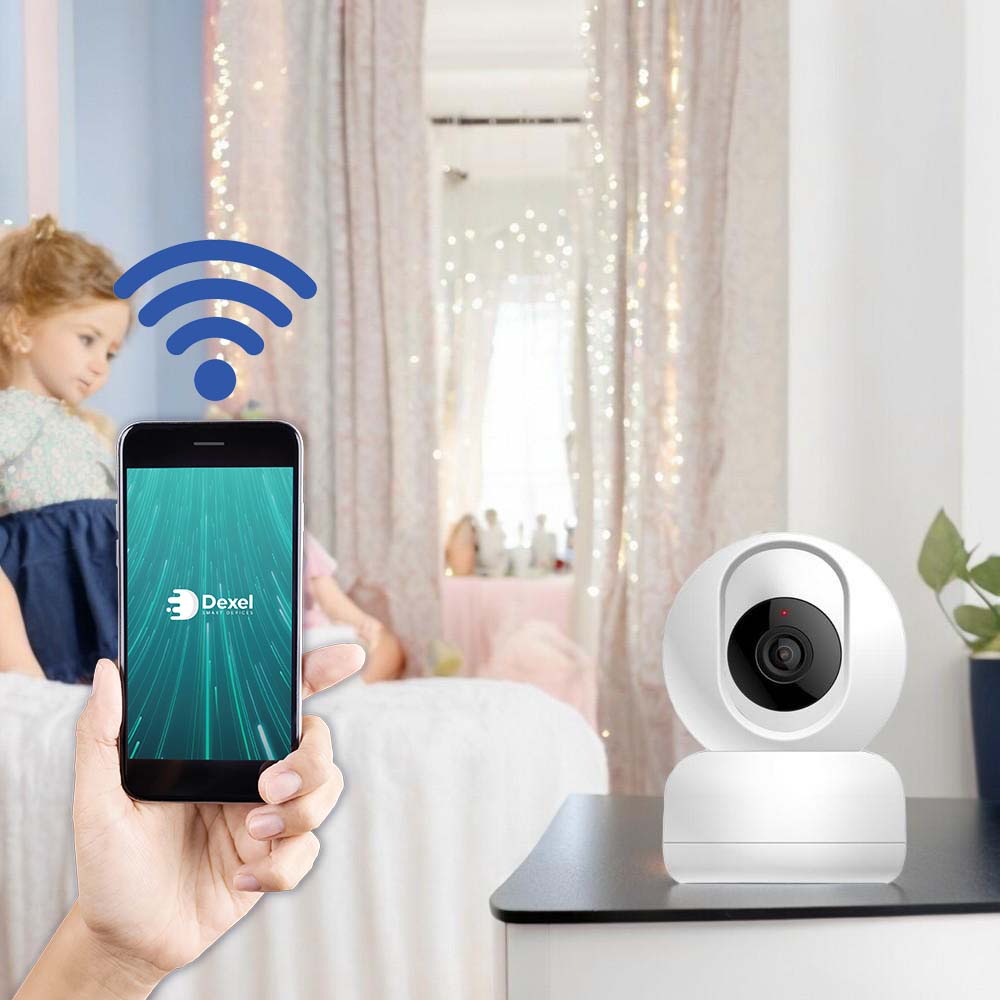 Cámara WiFi motorizada 360° de 4MP audio bidireccional