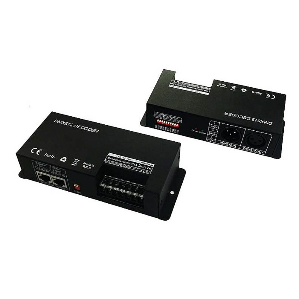 DECODIFICADOR DMX512 A 3 CANALES RGB