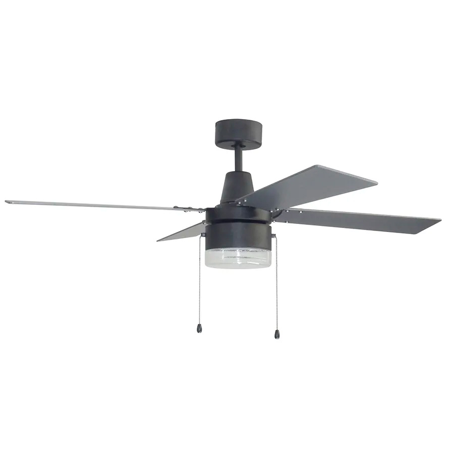 Ventilador de tumbado Dalton 48" cafe con cadenas y led