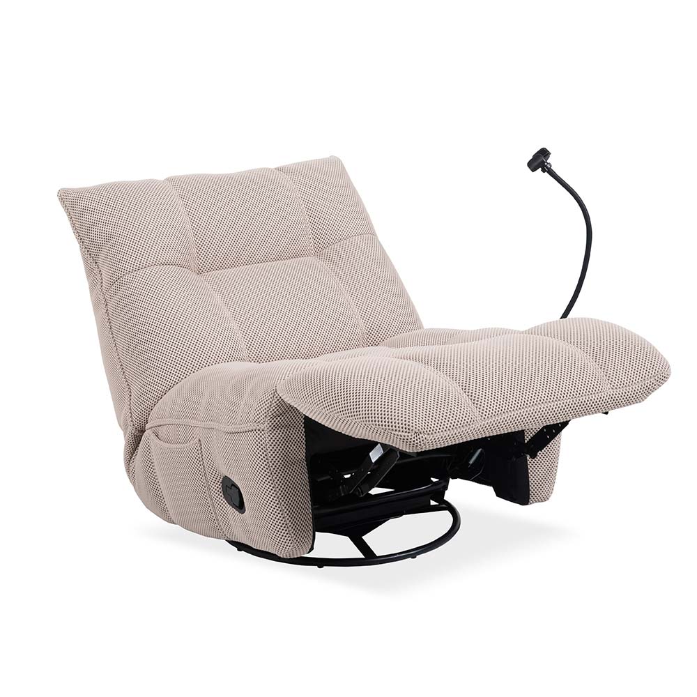 Reclinable manual giratorio Summer de tela