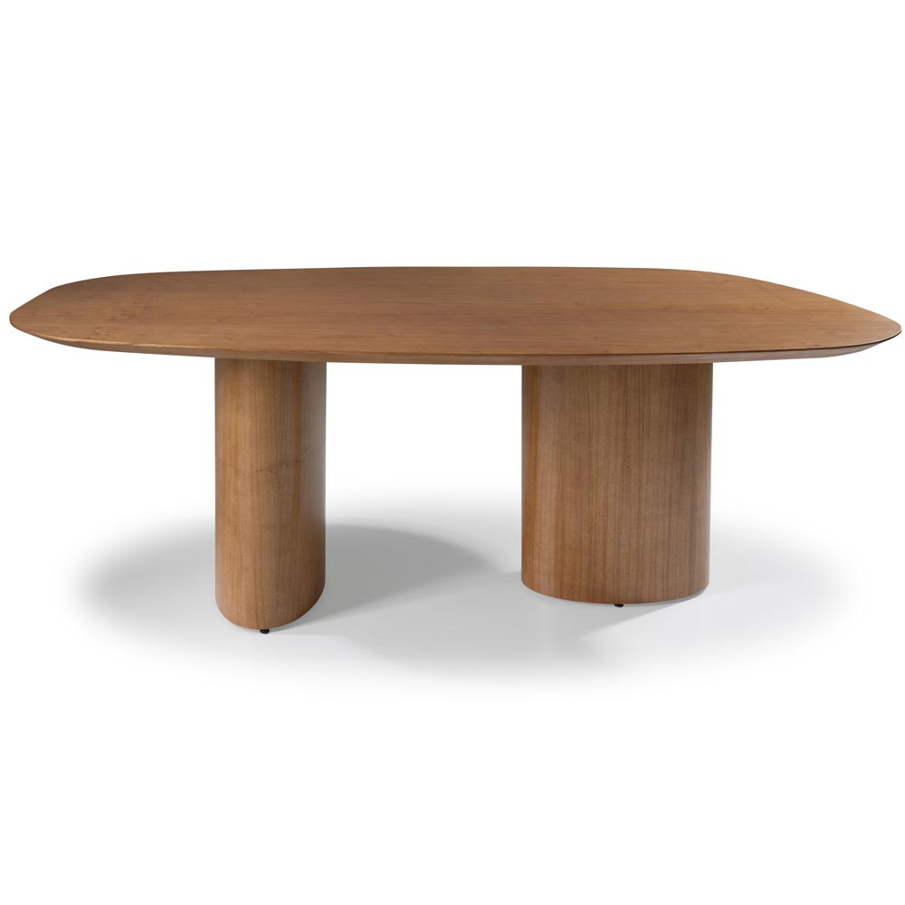 Mesa de comedor oganic modern 200x100 Vita café