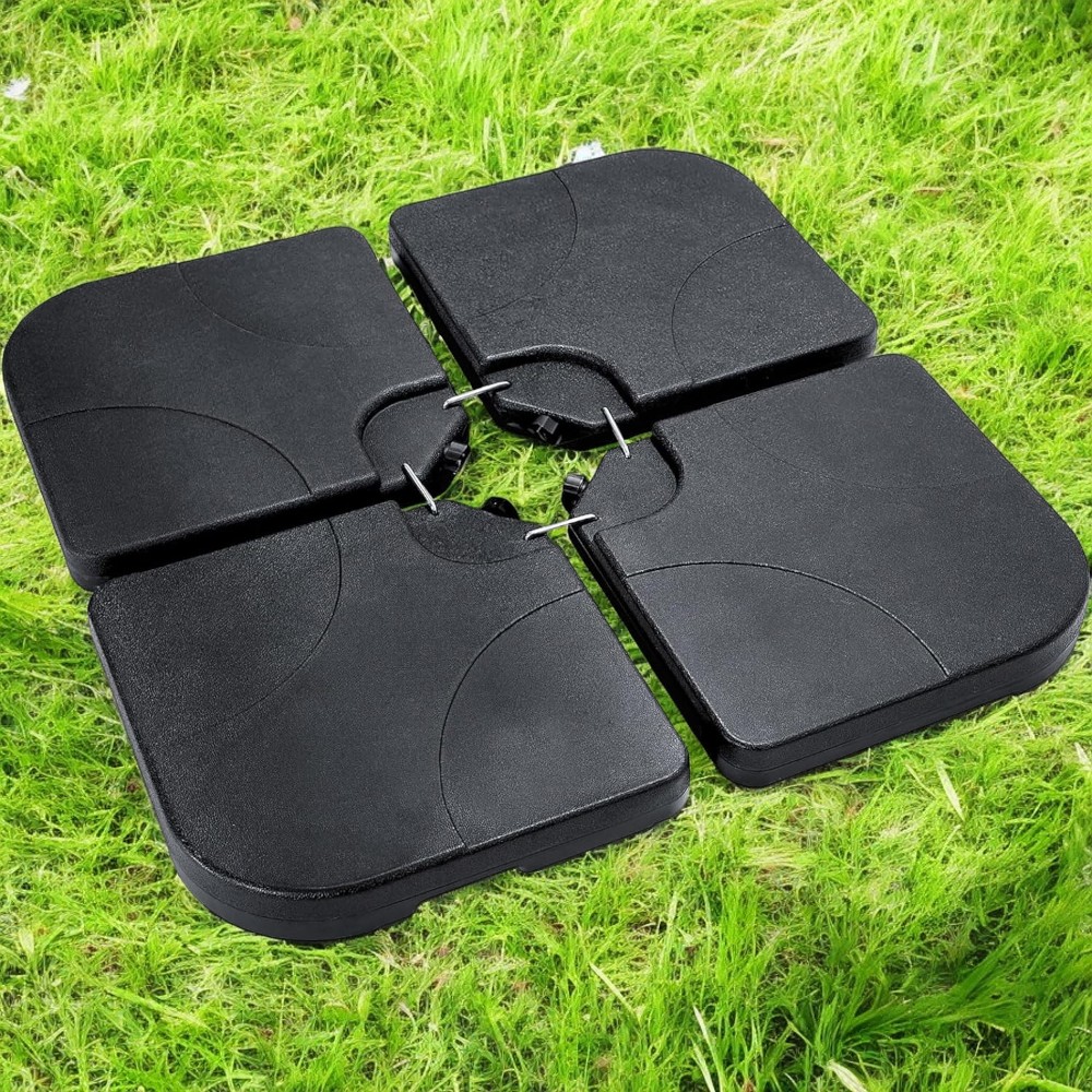 Base de parasol de PE rellenable de agua