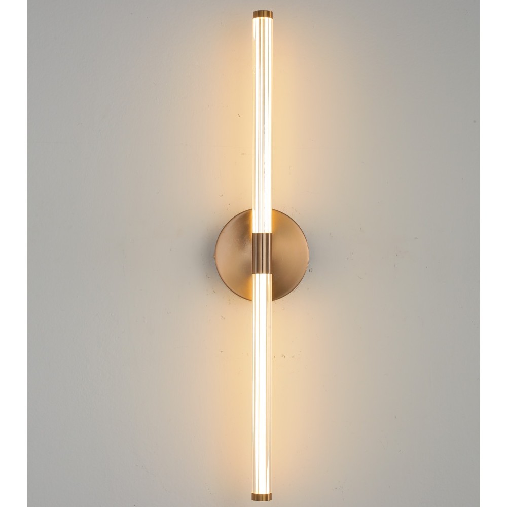 Lámpara led de pared Constantine 60 cobre con luz neutra 8W