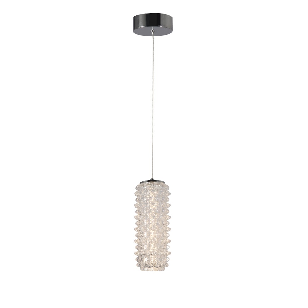 Lámpara led colgante Cassey 7W con luz cálida