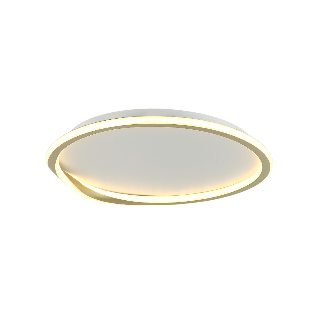 Lámpara de tumbado led Twilight dorado 3CCT