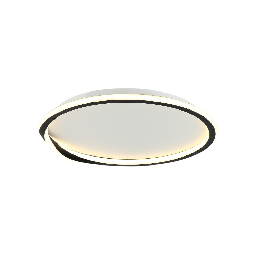 Lámpara de tumbado led Twilight negro 3CCT