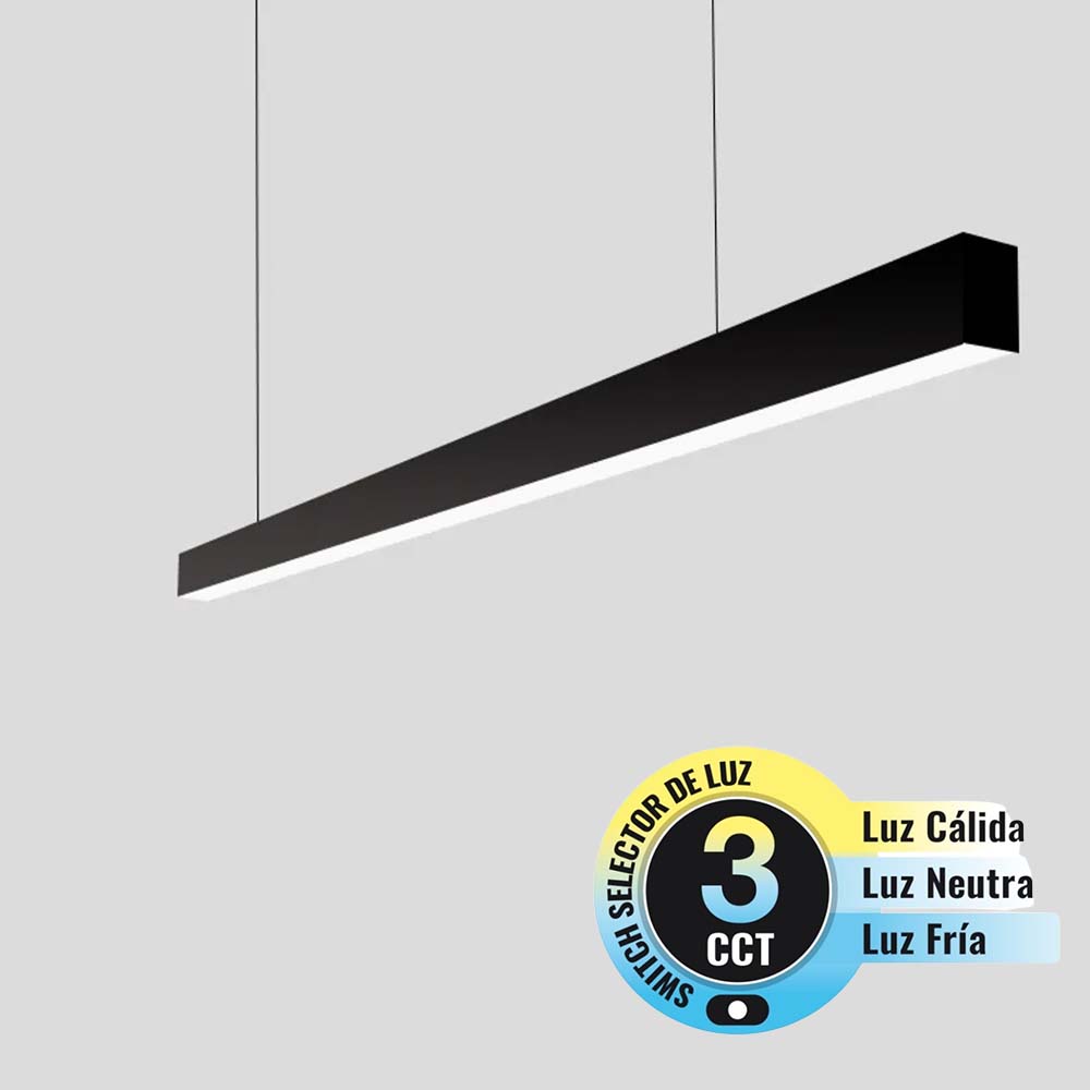 Luminaria led dimerizable Lineos CCT 32W 120cm