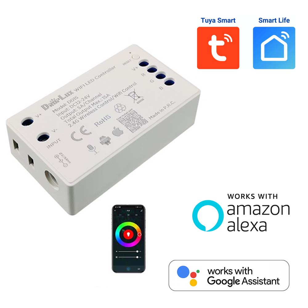 Módulo remoto RGB WiFi de 3 canales para cinta led