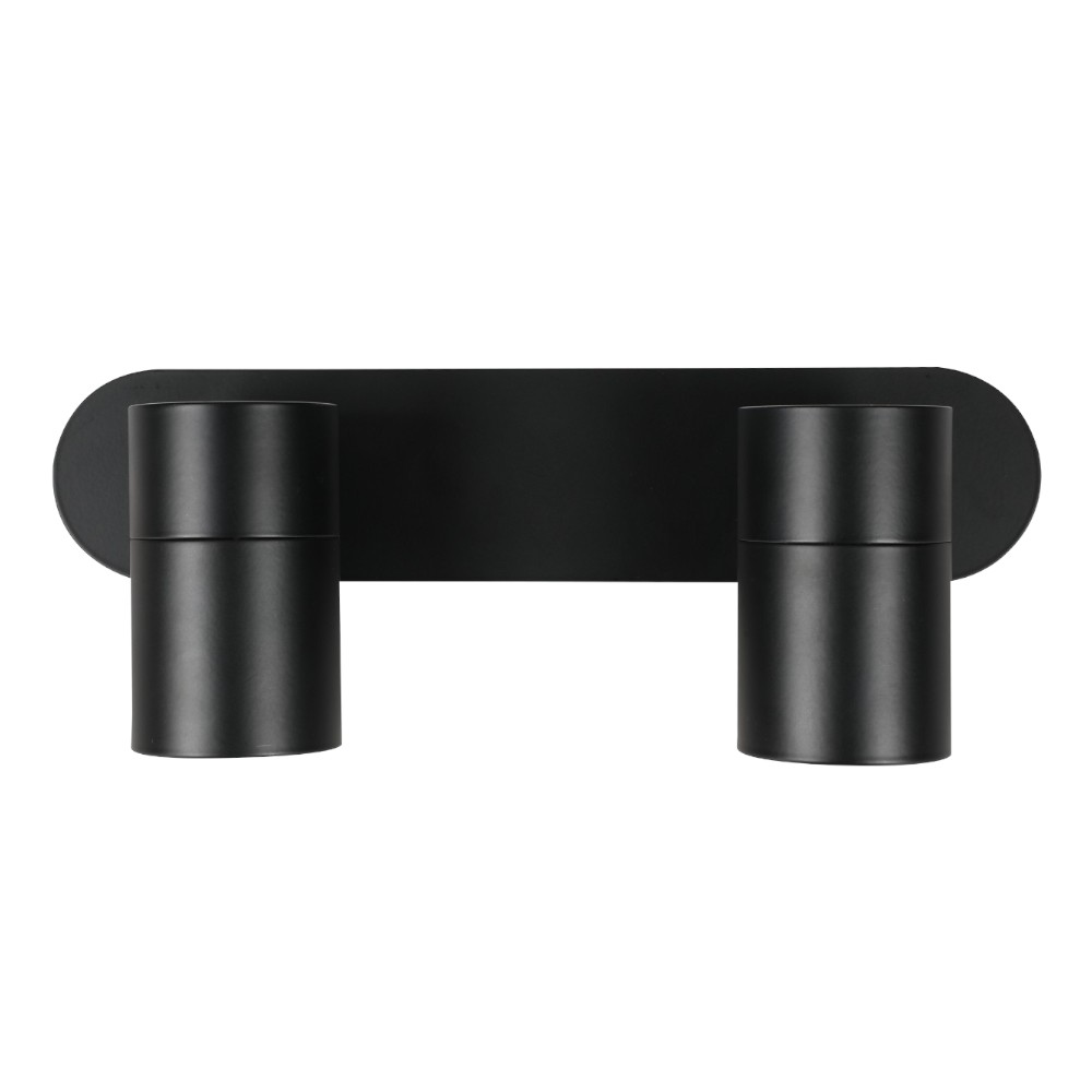 Spot doble Tomy sobrepuesto Tomy negro para GU10