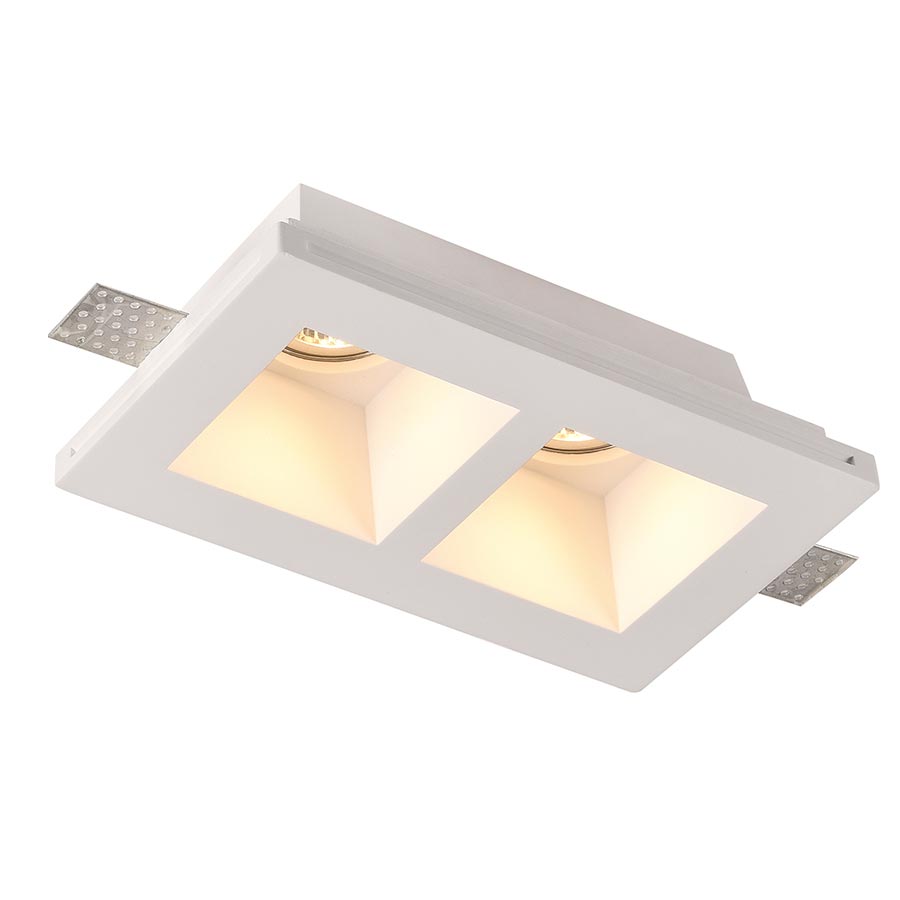 Ojo de buey gypsum blanco