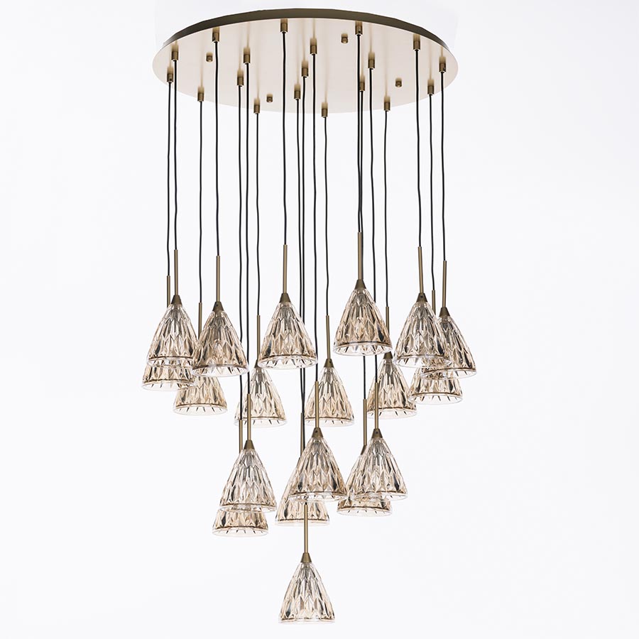 Lámpara doble altura Belinda