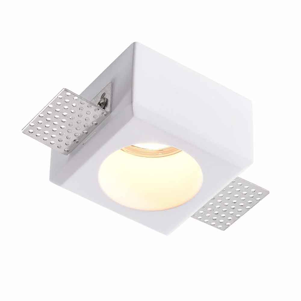 Ojo de buey gypsum blanco