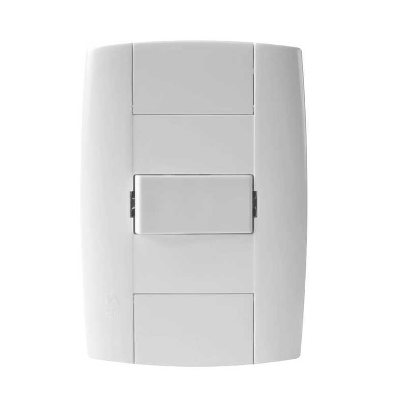 Interruptor simple blanco Aini