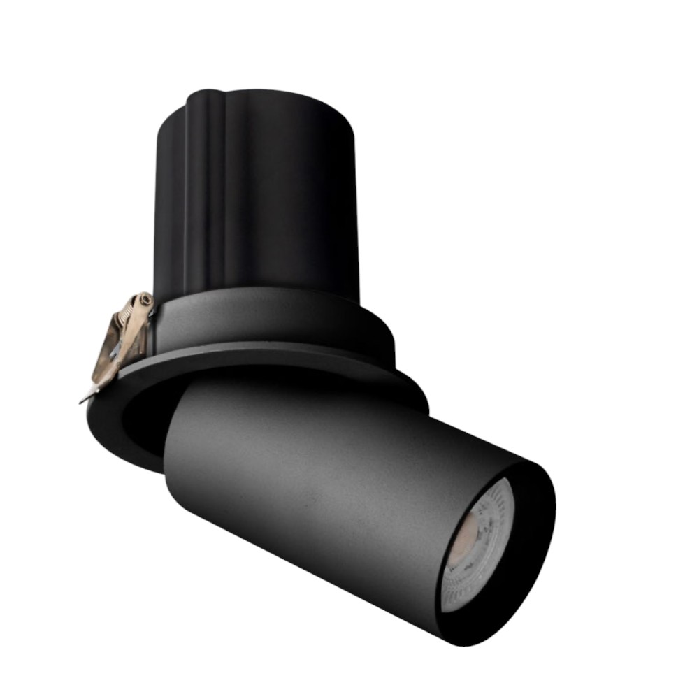 ODB empotrable Telescope black para GU10 Ø110mm