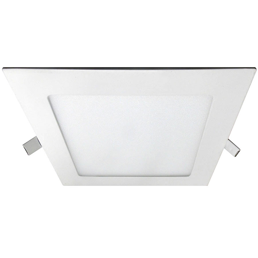 Ojo de buey led flat blanco 3W luz cálida