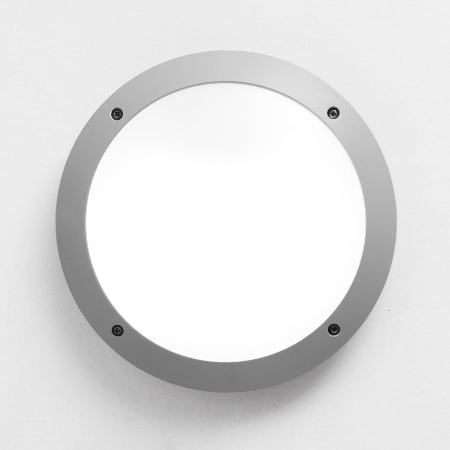 Plafón de techo o pared Lucia gris IP66